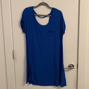 Oversized t-shirt dress